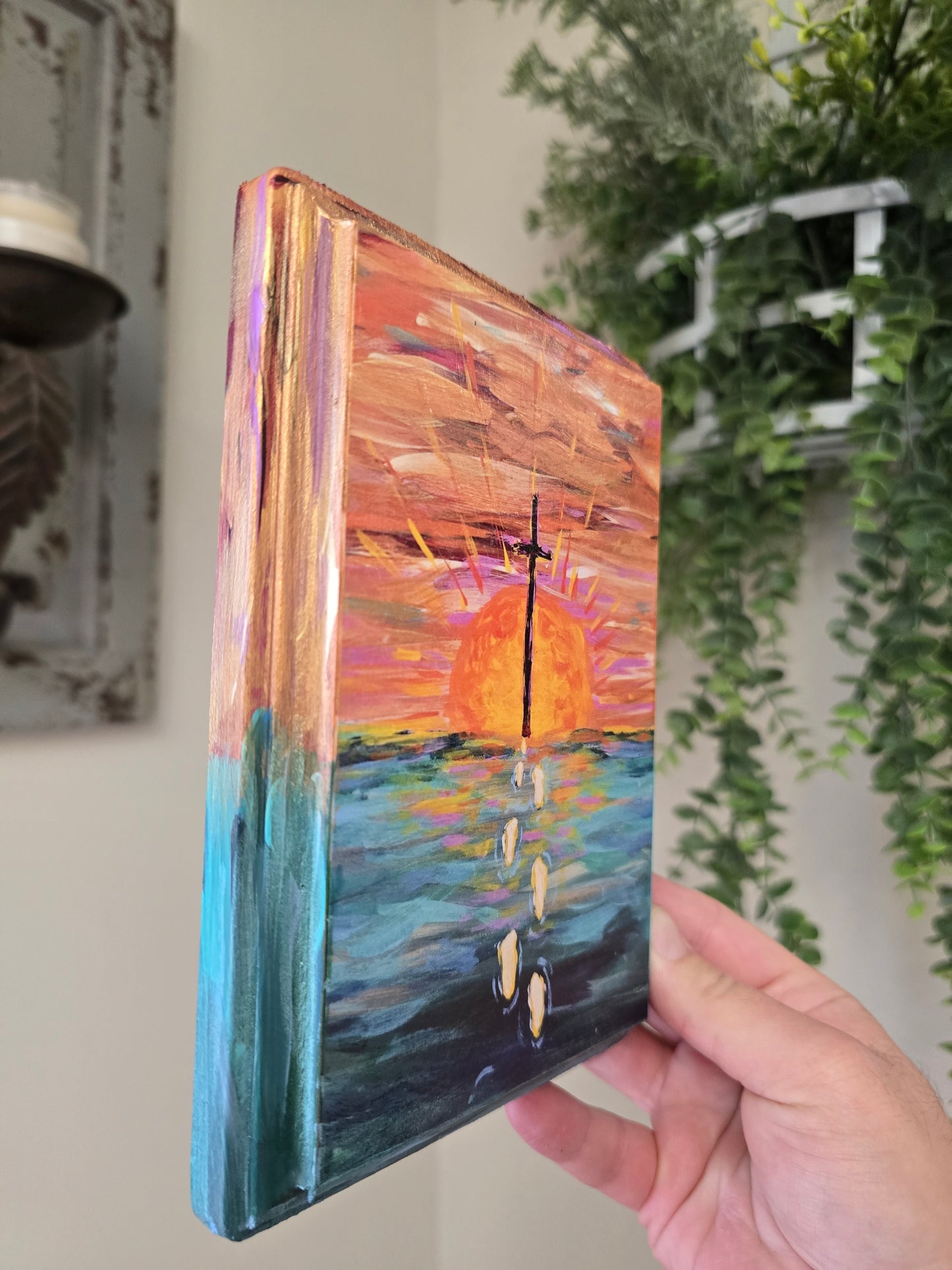 Selfless. Wooden Texturized Print. (Read Description)