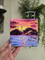 Don't Be Afraid. Wrapped Canvas Mini Textured  Art Print.