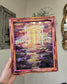 9.5x11.5in The Gates Of Heaven. Print Inside Original Painted Frame.