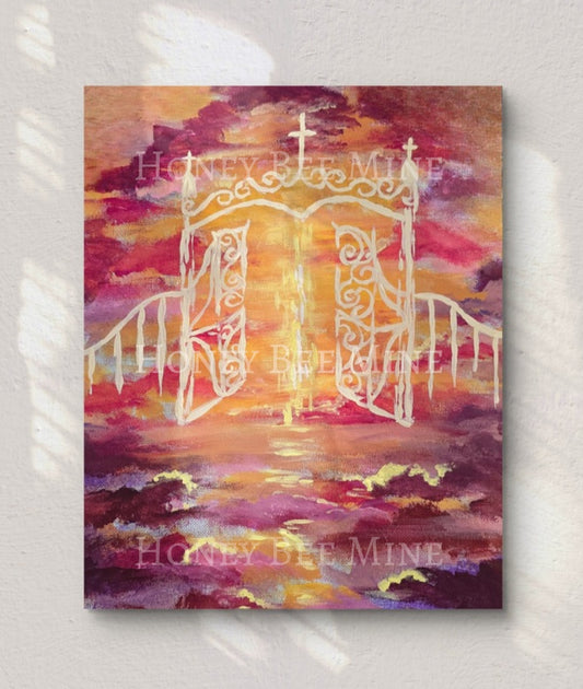 The Gates of Heaven. Art Print.