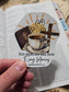 His Mercies Are New Every Morning. Artwork Vinyl Waterproof Sticker.