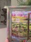 The Old Rugged Cross Hymn on HBM Art. Print Inside Hand Painted Frame.