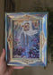 Beauty At Rock Bottom. Print Inside Handmade Painted Frame.