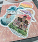 3 Piece Mystery Pack. Artwork Vinyl Waterproof Stickers.