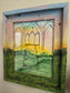 Jesus Is The Way. Print Inside Painted Frame.