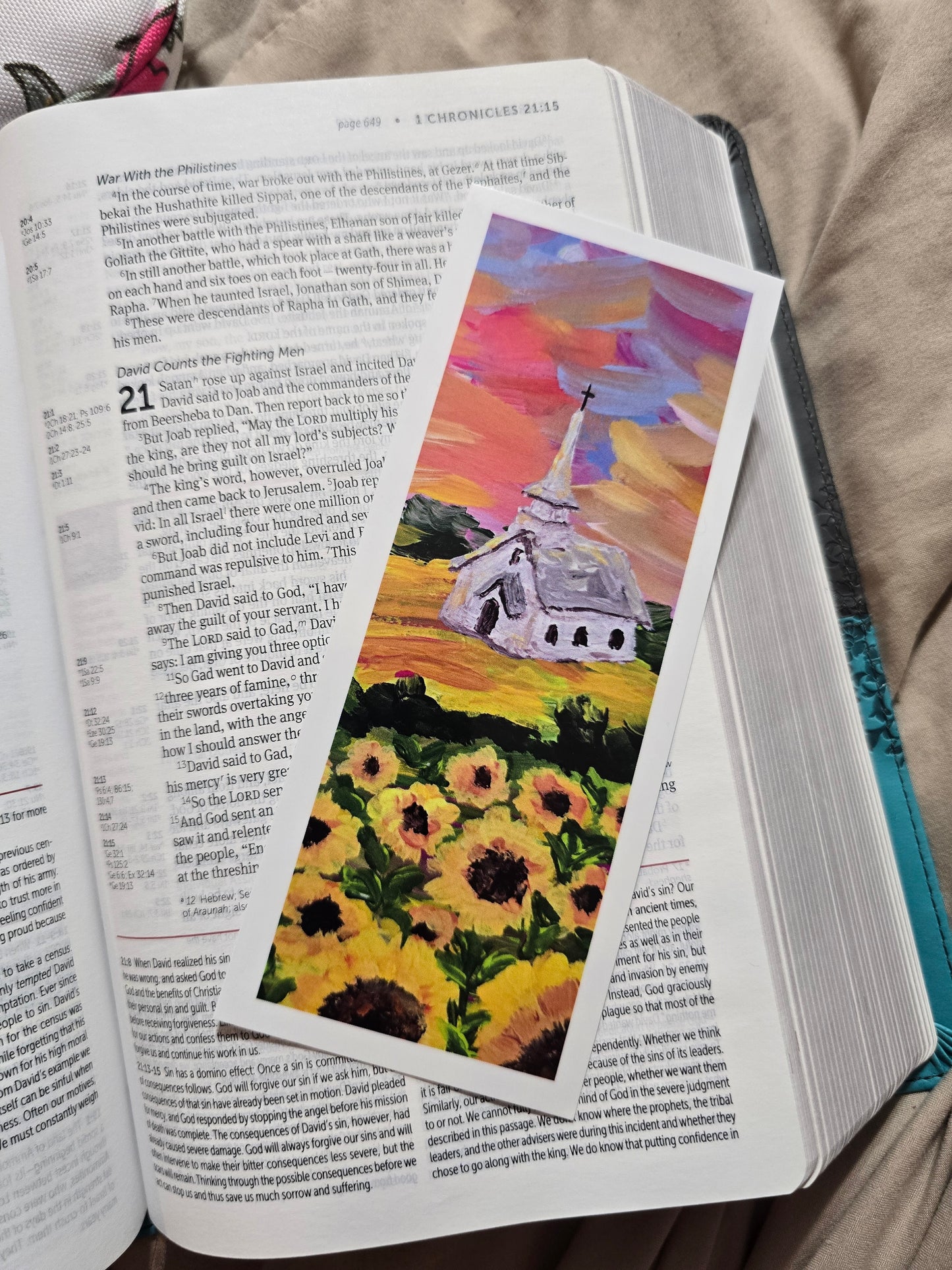 His Plans are Perfect Bookmark.